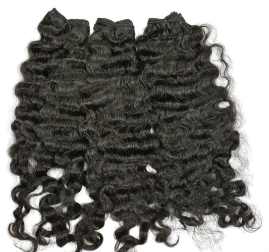 Burmese Curly Raw Bundle Hair Deals